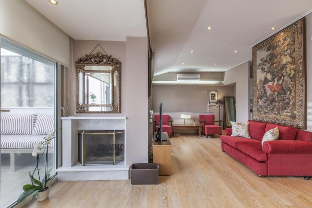 Luxury Acropolis View Duplex Penthouse In Thiseio 155M2 アテネ エクステリア 写真